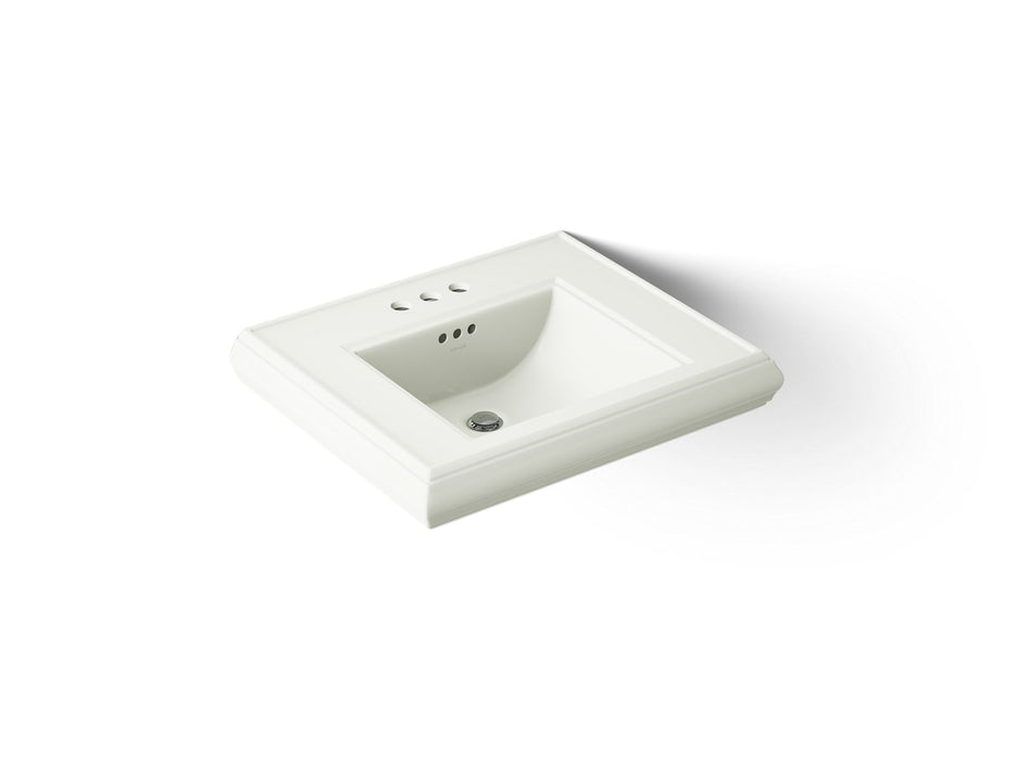 KOHLER K-2239-4 Memoirs Pedestal/console table bathroom sink basin with 4" centerset faucet holes