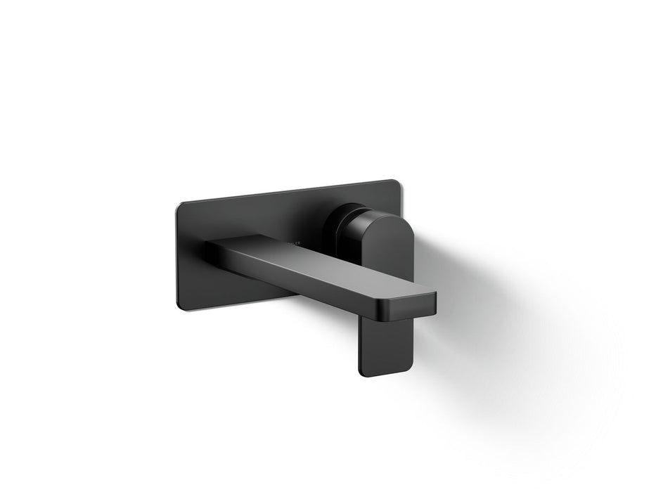 KOHLER K-22567-4 Parallel Wall-mount single-handle bathroom sink faucet, 1.2 gpm