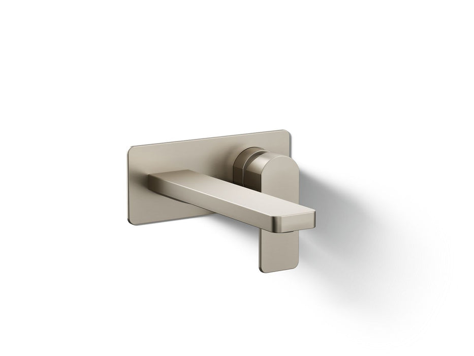 KOHLER K-22567-4 Parallel Wall-mount single-handle bathroom sink faucet, 1.2 gpm