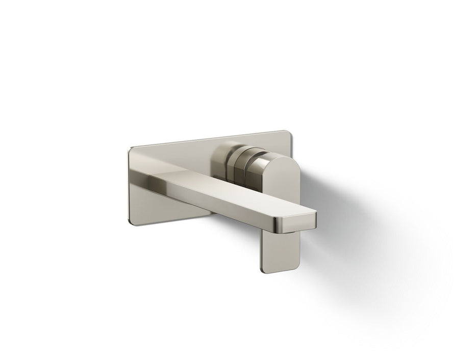 KOHLER K-22567-4 Parallel Wall-mount single-handle bathroom sink faucet, 1.2 gpm