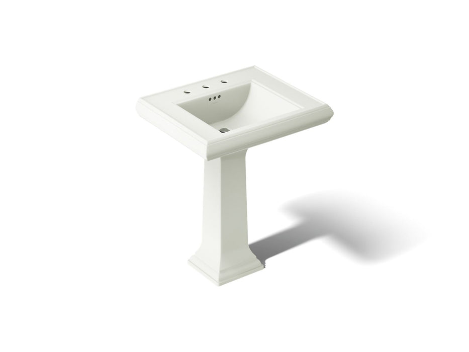 KOHLER K-2258-8 Memoirs 27-1/4" rectangular pedestal bathroom sink
