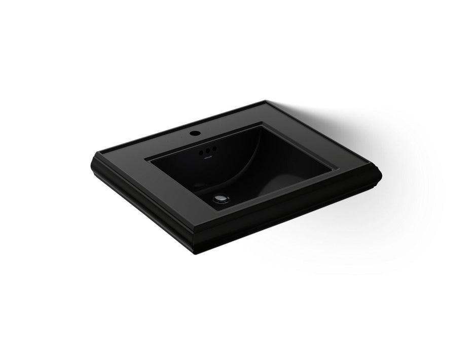 KOHLER K-2259-1 Memoirs Pedestal/console table bathroom sink basin with single faucet-hole drilling