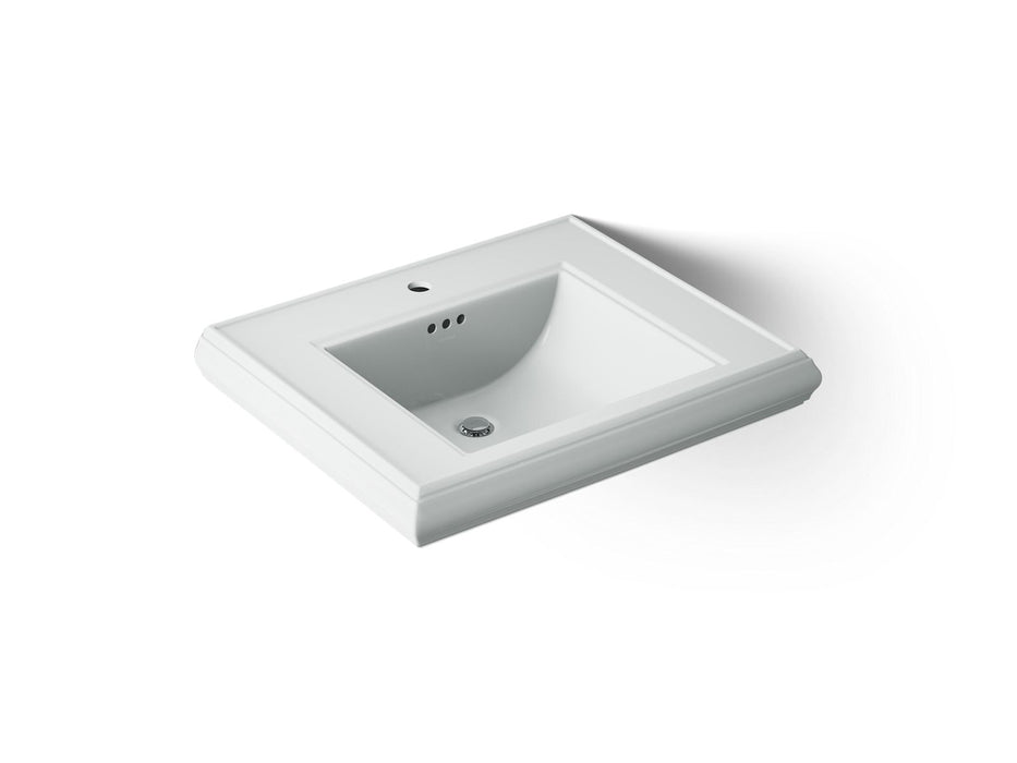 KOHLER K-2259-1 Memoirs Pedestal/console table bathroom sink basin with single faucet-hole drilling