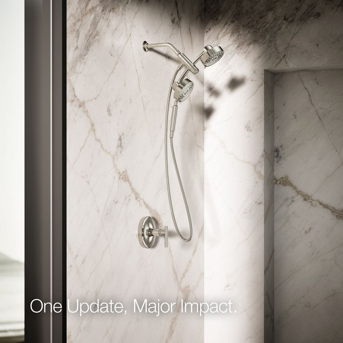 KOHLER K-23219 Purist 2-in-1 multifunction 2.5 gpm shower combo kit