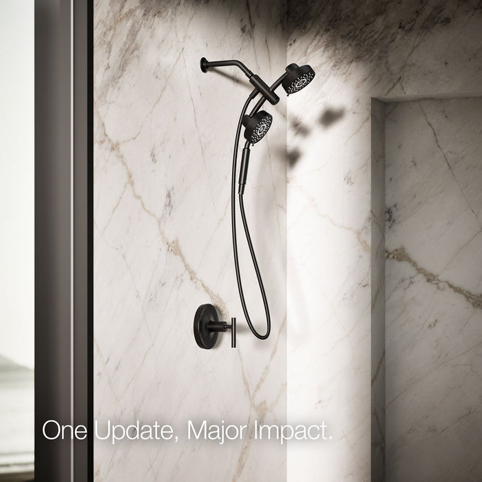 KOHLER K-23219-G Purist 2-in-1 multifunction 1.75 gpm shower combo kit