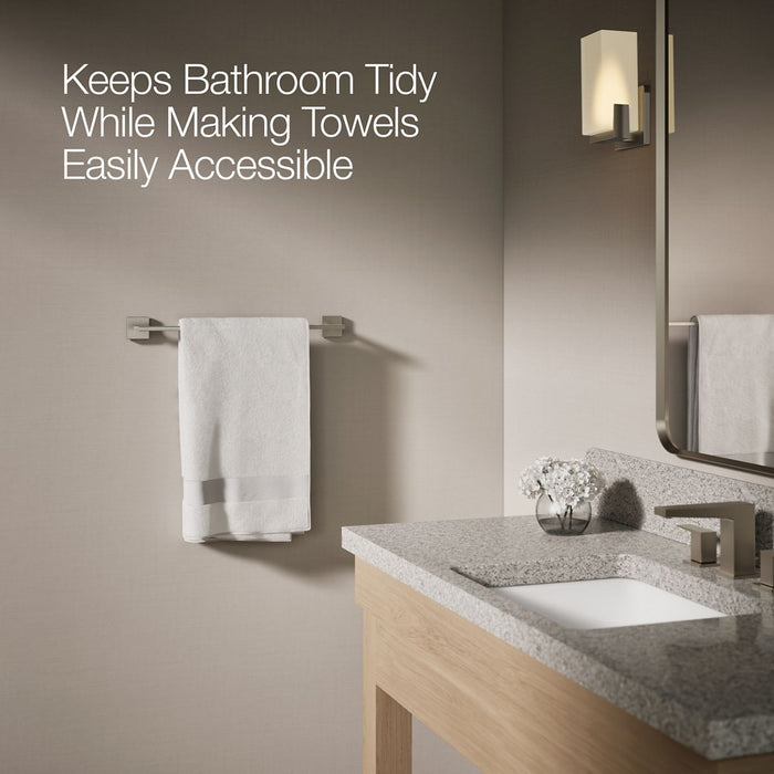 KOHLER K-23284 Square 18" towel bar