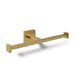 KOHLER K-23288 Square Double toilet paper holder, vibrant brushed moderne brass - view 3
