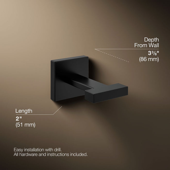 KOHLER K-23290 Square Robe hook