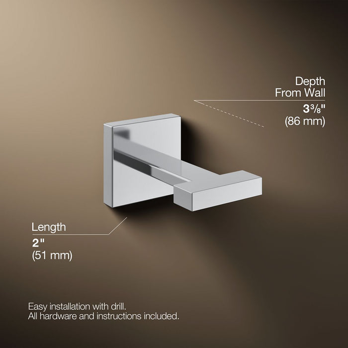 KOHLER K-23290 Square Robe hook
