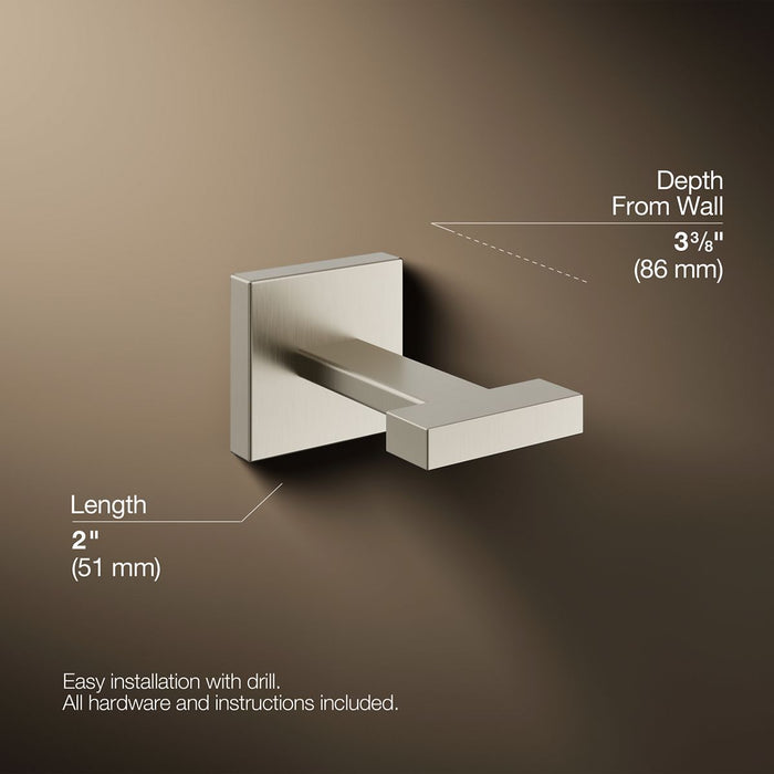 KOHLER K-23290 Square Robe hook