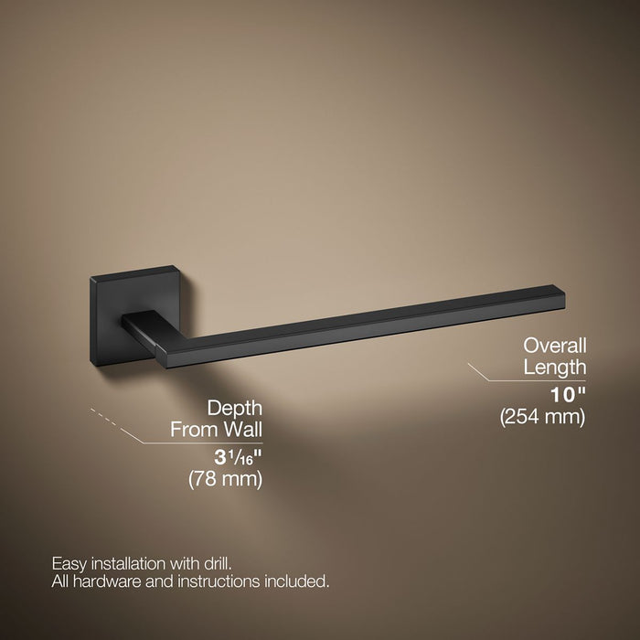 KOHLER K-23291 Square Towel arm