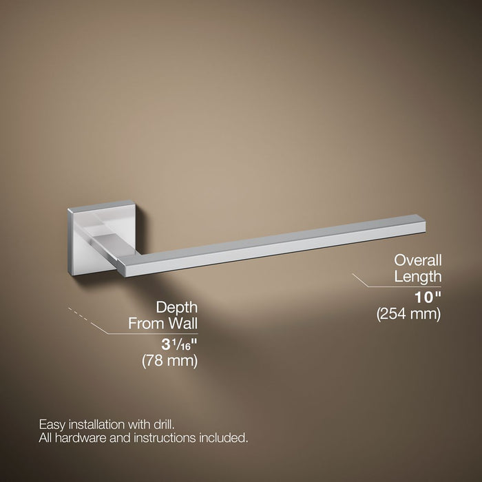 KOHLER K-23291 Square Towel arm