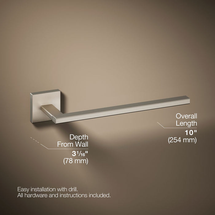 KOHLER K-23291 Square Towel arm