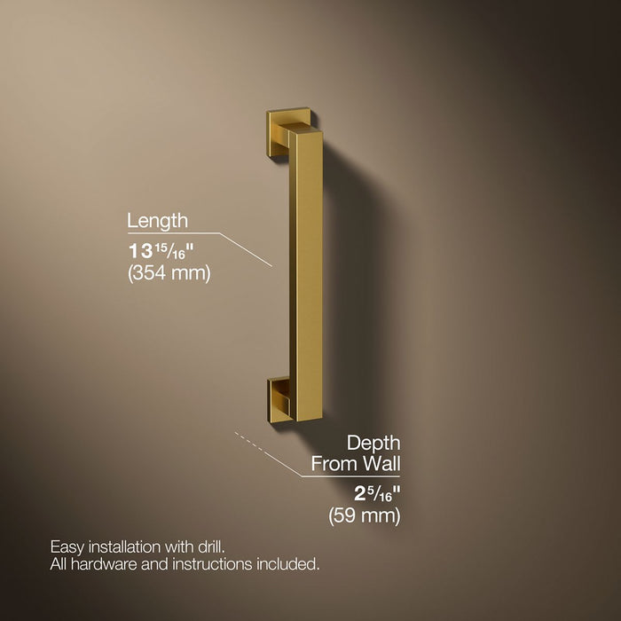 3/4 view of product with dimensions