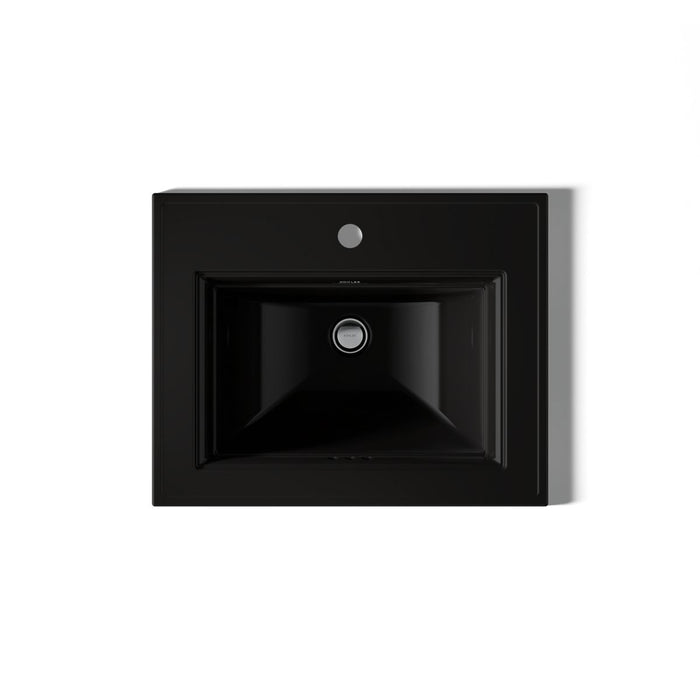 KOHLER K-2337-1 Memoirs 22-3/4" rectangular drop-in bathroom sink
