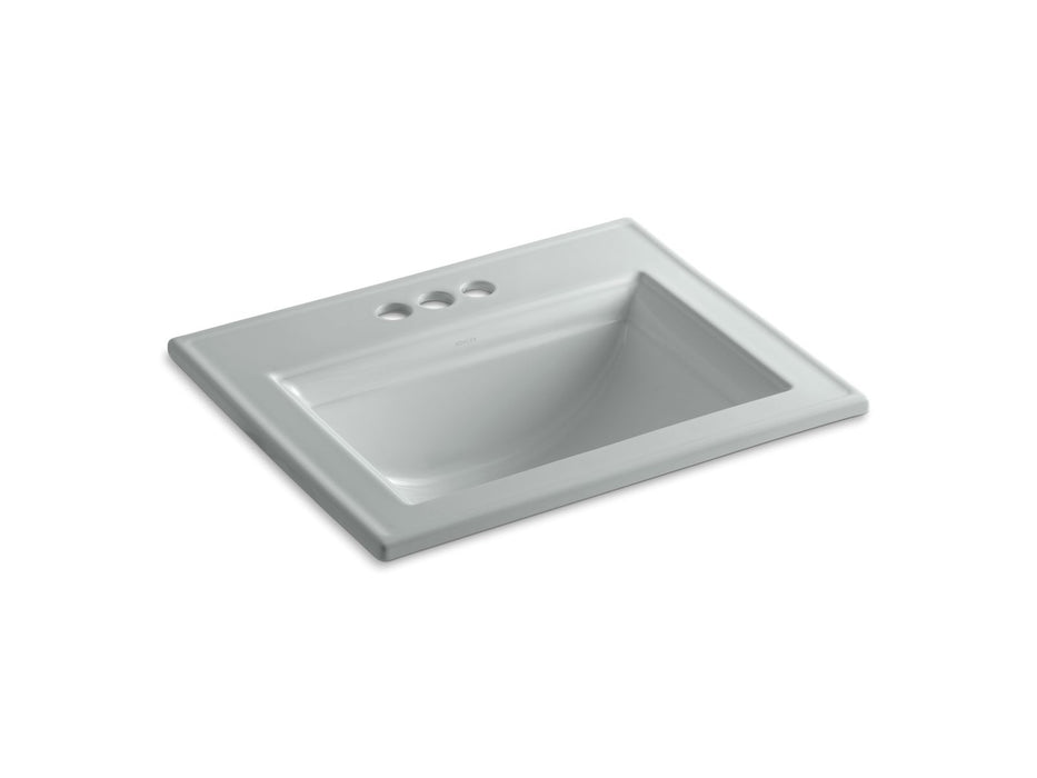 KOHLER K-2337-4 Memoirs 22-3/4" rectangular drop-in bathroom sink