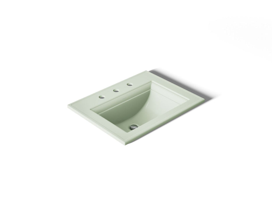 KOHLER K-2337-8 Memoirs 22-3/4" rectangular drop-in bathroom sink