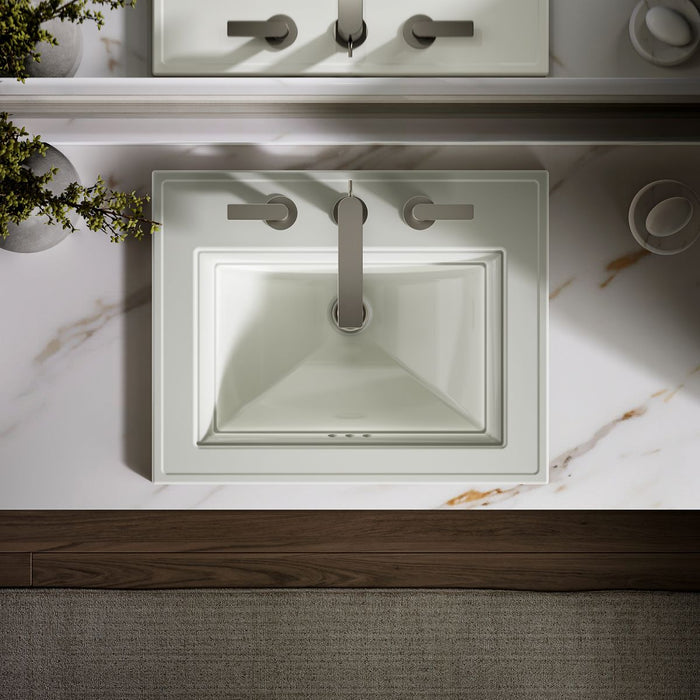 KOHLER K-2337-8 Memoirs 22-3/4" rectangular drop-in bathroom sink