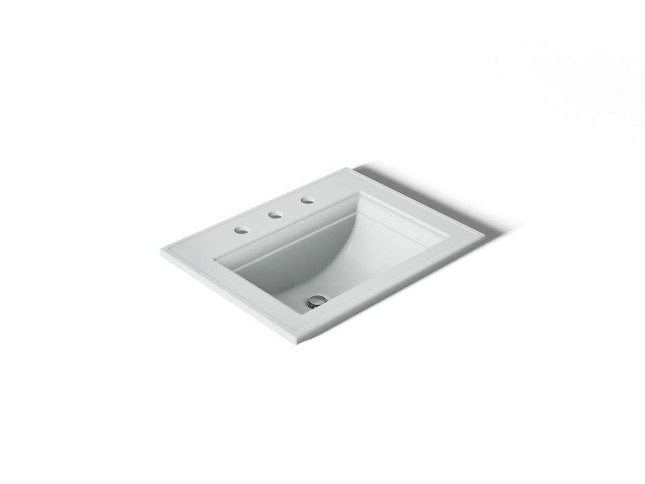 KOHLER K-2337-8 Memoirs 22-3/4" rectangular drop-in bathroom sink