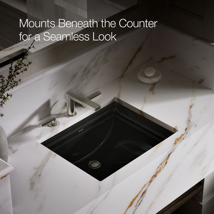 KOHLER K-2339 Memoirs 20" rectangular undermount bathroom sink