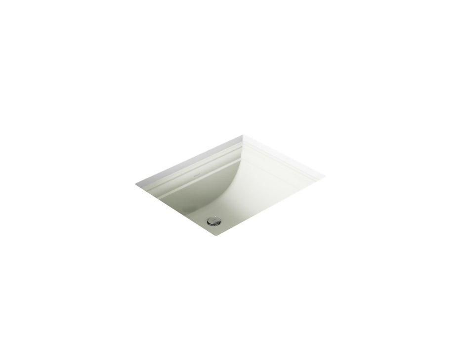 KOHLER K-2339 Memoirs 20" rectangular undermount bathroom sink