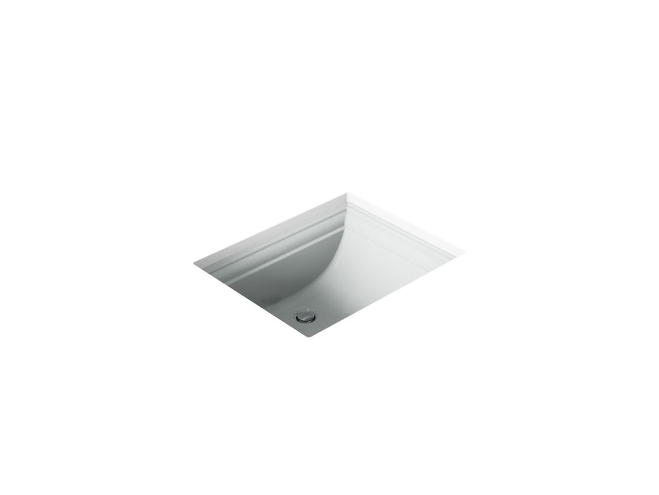 KOHLER K-2339 Memoirs 20" rectangular undermount bathroom sink
