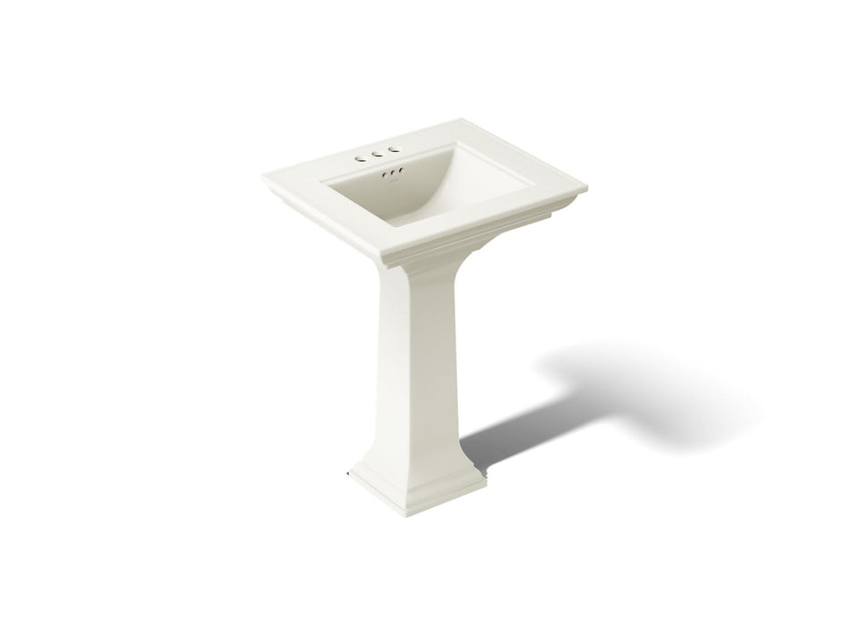 KOHLER K-2344-4 Memoirs 25" rectangular pedestal bathroom sink