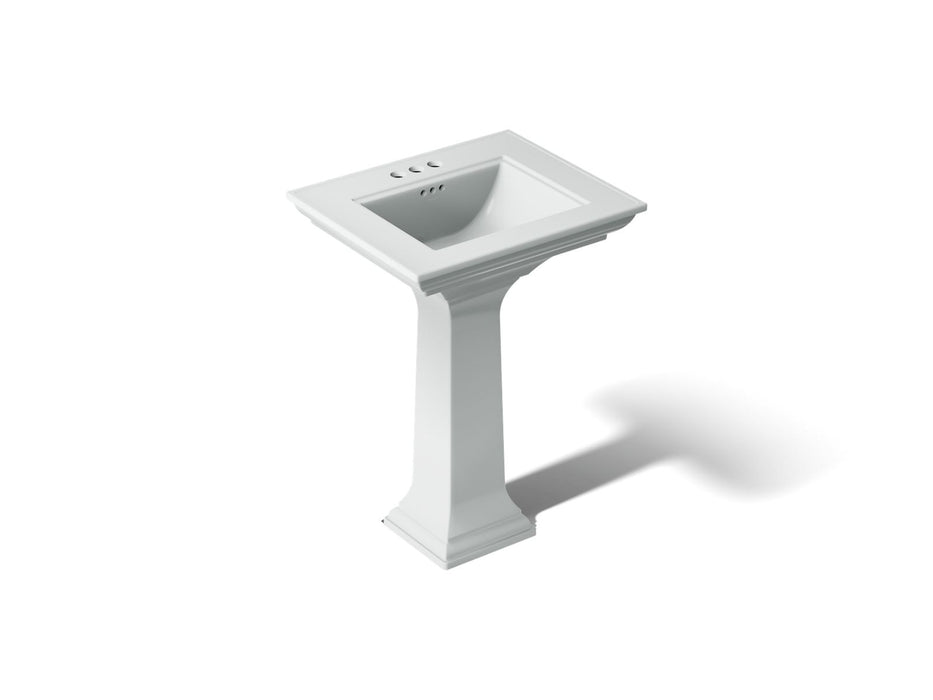 KOHLER K-2344-4 Memoirs 25" rectangular pedestal bathroom sink