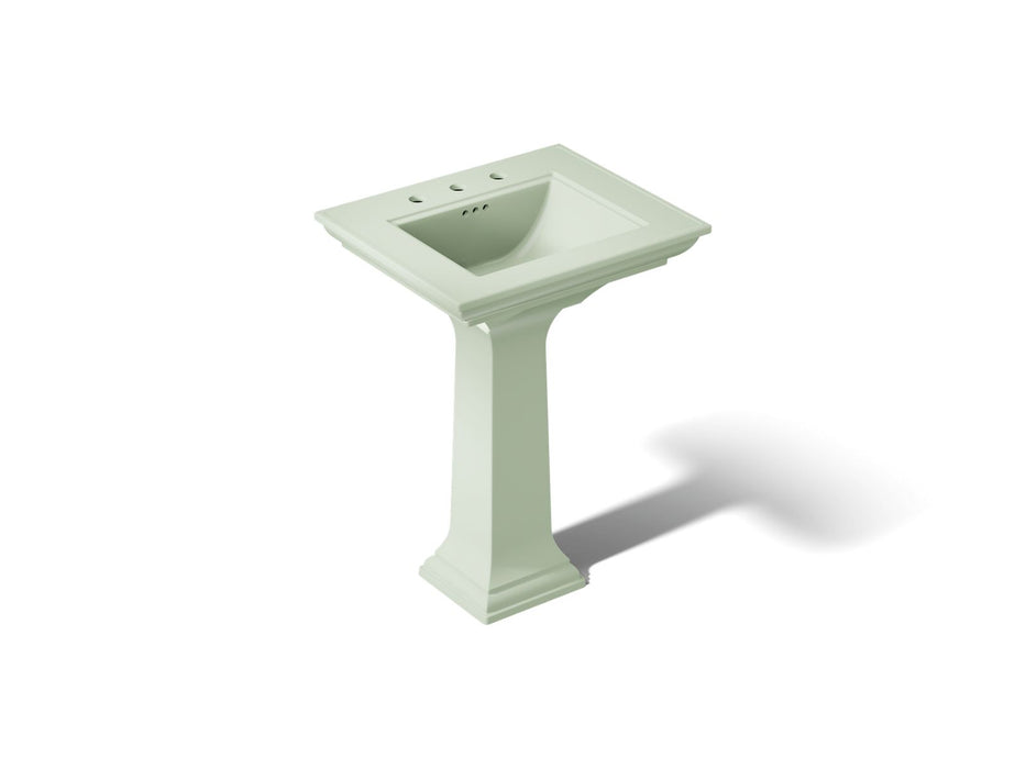 KOHLER K-2344-8 Memoirs 25" rectangular pedestal bathroom sink