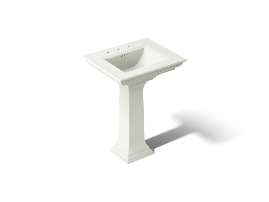 KOHLER K-2344-8 Memoirs 25" rectangular pedestal bathroom sink