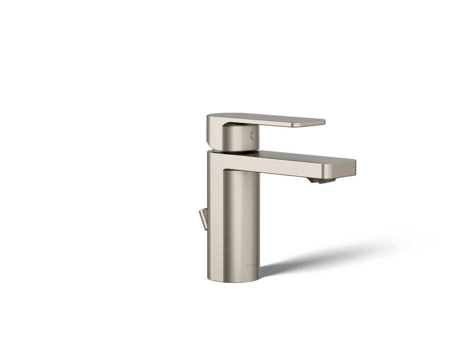 KOHLER K-23472-4N Parallel Single-handle bathroom sink faucet, 0.5 gpm