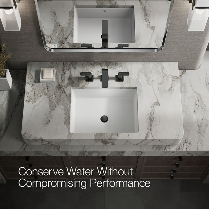 KOHLER K-23484-4K Parallel Widespread bathroom sink faucet, 1.0 gpm