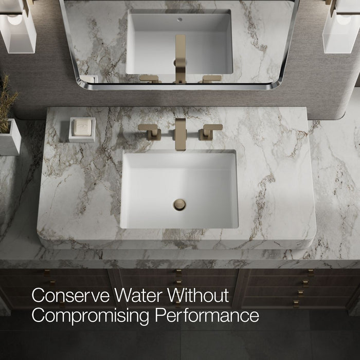 KOHLER K-23484-4K Parallel Widespread bathroom sink faucet, 1.0 gpm