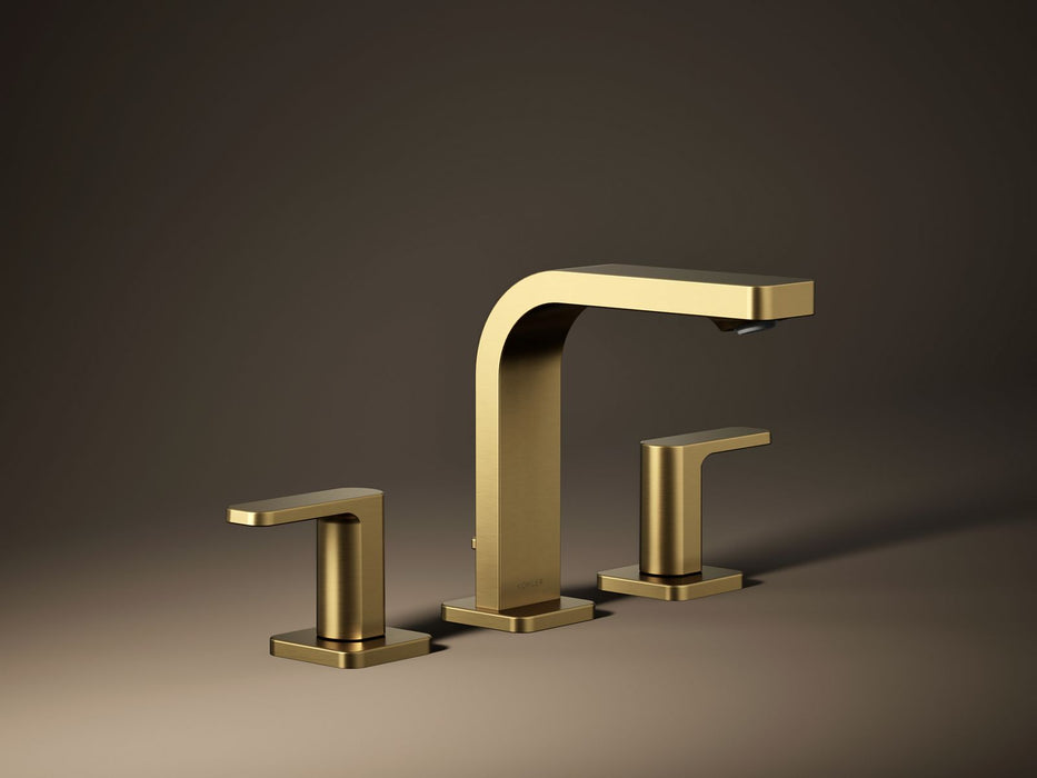 KOHLER K-23484-4K Parallel Widespread bathroom sink faucet, 1.0 gpm
