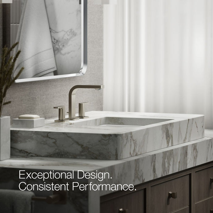 KOHLER K-23484-4K Parallel Widespread bathroom sink faucet, 1.0 gpm