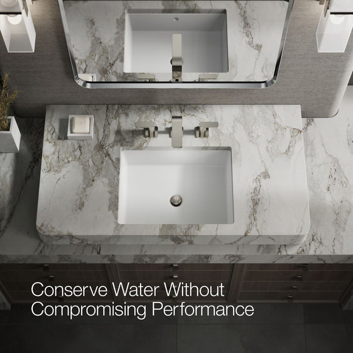 KOHLER K-23484-4K Parallel Widespread bathroom sink faucet, 1.0 gpm