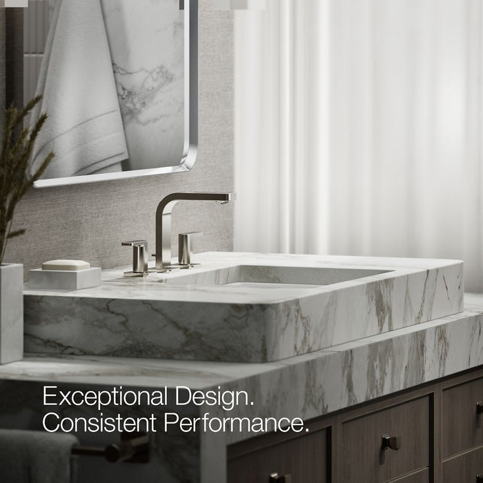 KOHLER K-23484-4K Parallel Widespread bathroom sink faucet, 1.0 gpm