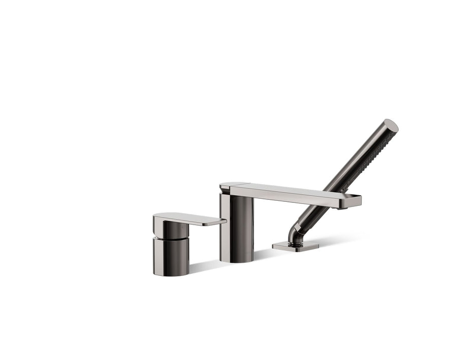 KOHLER K-23488-4 Parallel Deck-mount bath faucet with handshower