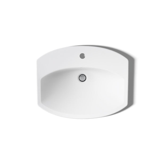 KOHLER K-2351-1 Cimarron 22-3/4" rectangle drop-in bathroom sink