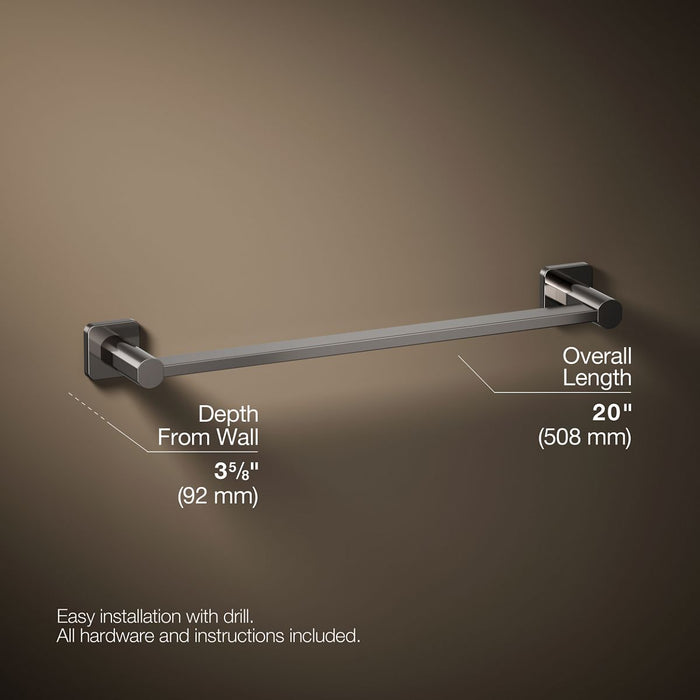 KOHLER K-23524 Parallel 18" towel bar
