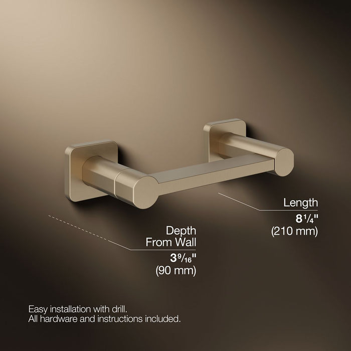 KOHLER K-23528 Parallel Pivoting toilet paper holder