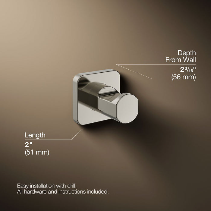 KOHLER K-23529 Parallel Robe hook