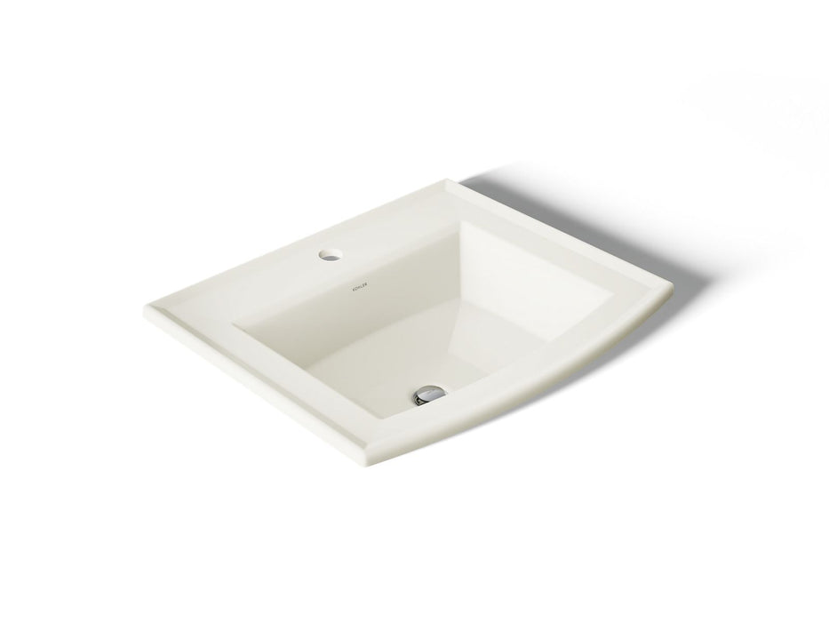 KOHLER K-2356-1 Archer 22-3/4" rectangular drop-in bathroom sink