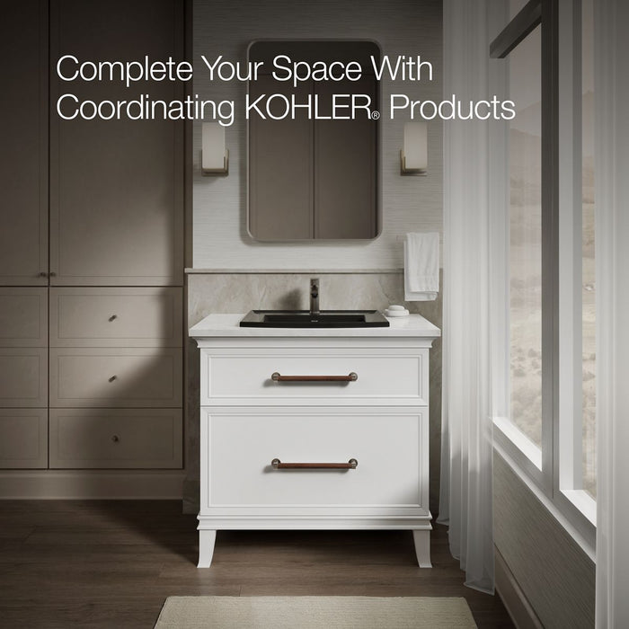 KOHLER K-2356-1 Archer 22-3/4" rectangular drop-in bathroom sink