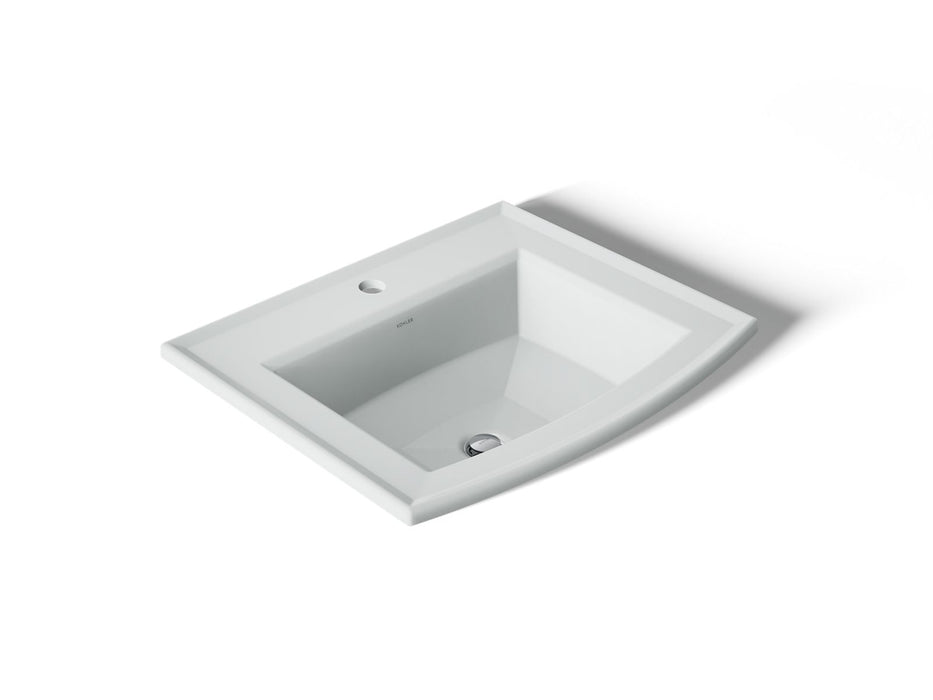 KOHLER K-2356-1 Archer 22-3/4" rectangular drop-in bathroom sink