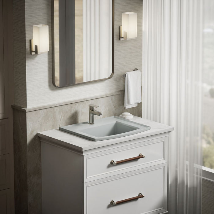 KOHLER K-2356-1 Archer 22-3/4" rectangular drop-in bathroom sink