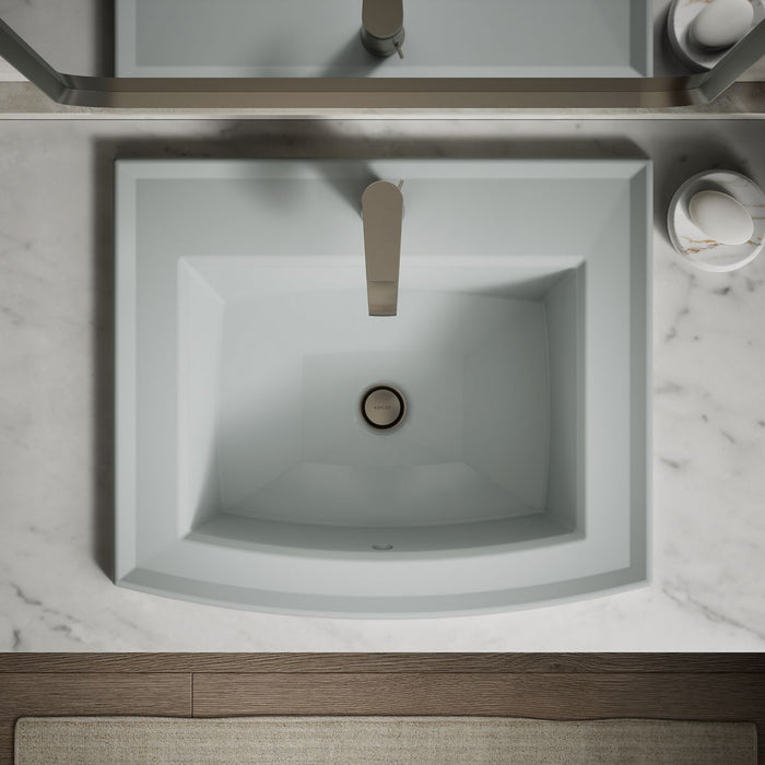 KOHLER K-2356-1 Archer 22-3/4" rectangular drop-in bathroom sink