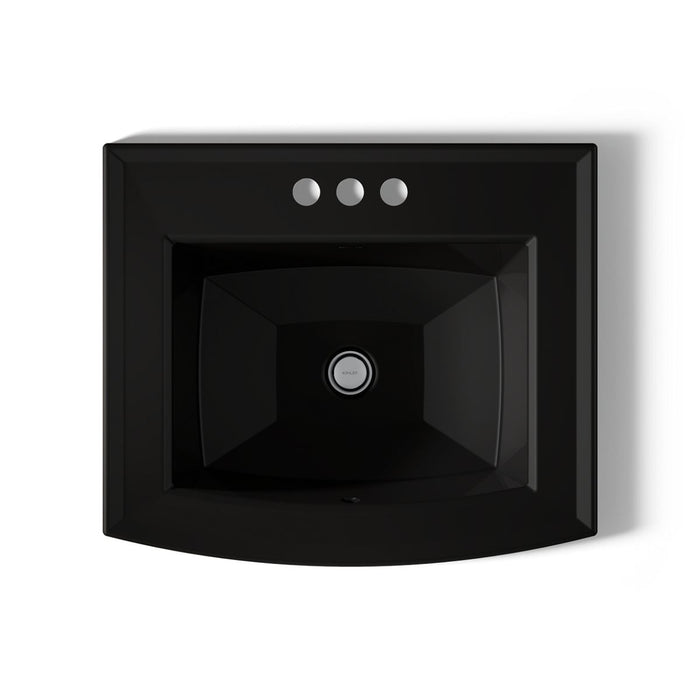 KOHLER K-2356-4 Archer 22-3/4" rectangular drop-in bathroom sink