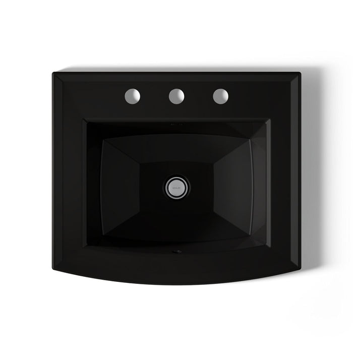 KOHLER K-2356-8 Archer 22-3/4" rectangular drop-in bathroom sink