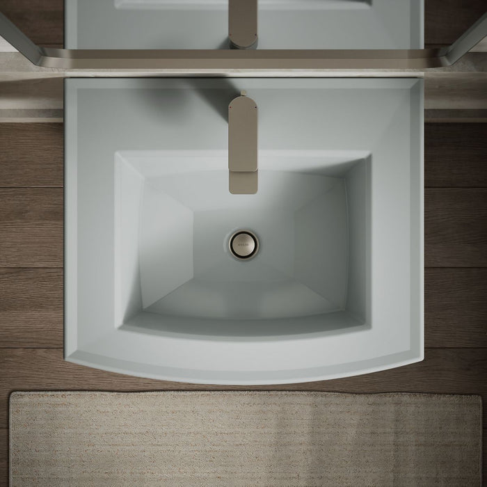 KOHLER K-2358-1 Archer 24" rectangular pedestal bathroom sink